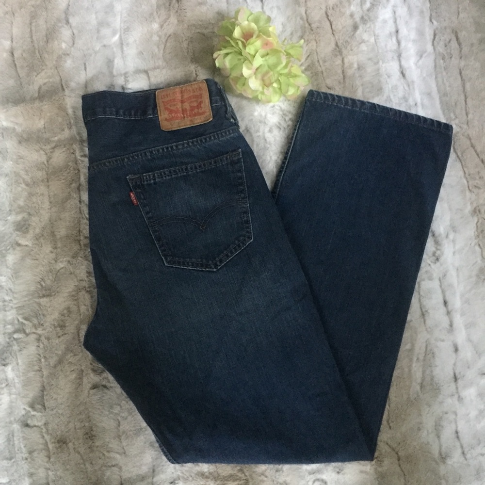 Levi’s 569 Dark Wash Loose Fit Red Tag Jeans 👖